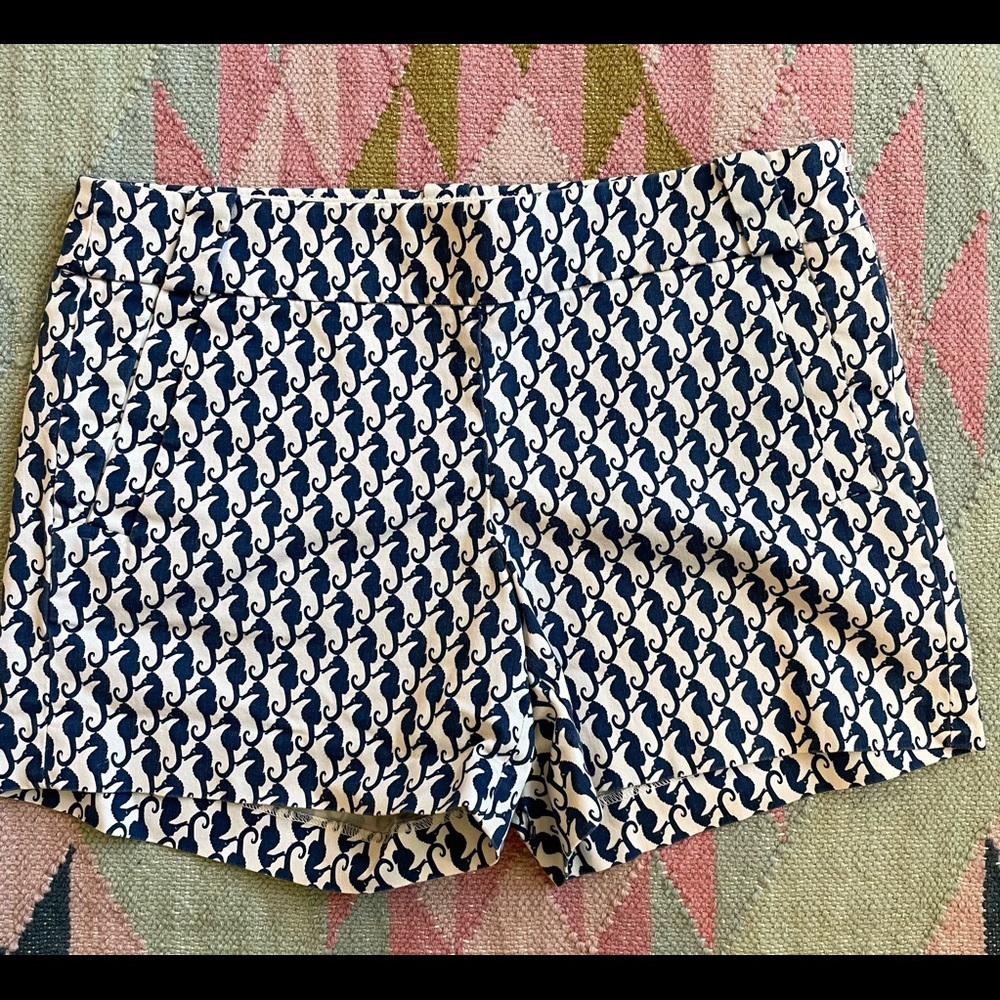 J. Crew Seahorse Print Chino Shorts, 8